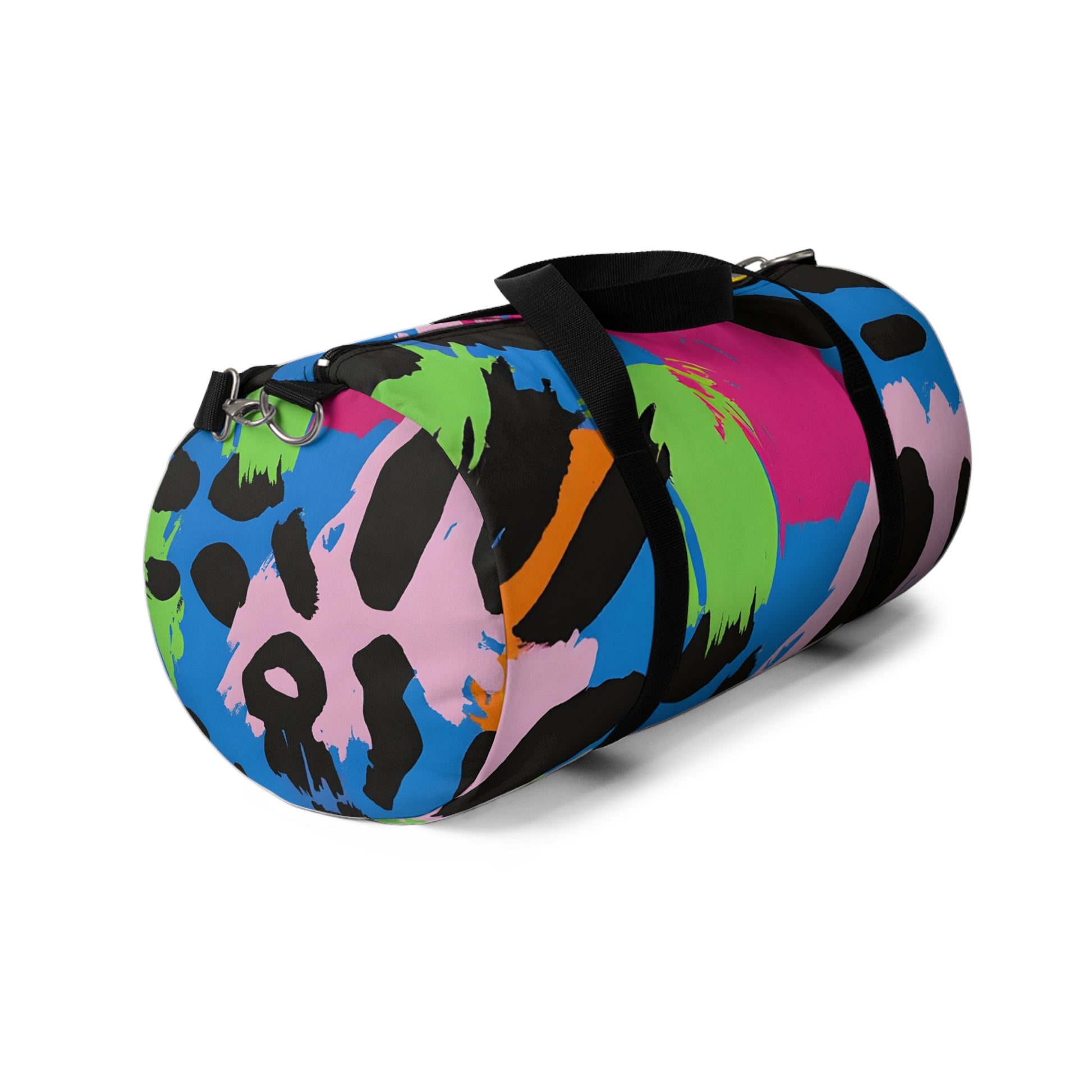 90s Neon Duffel Bag, Artsulli - Art is Long, Life is Short, Bags, , , , , , , 