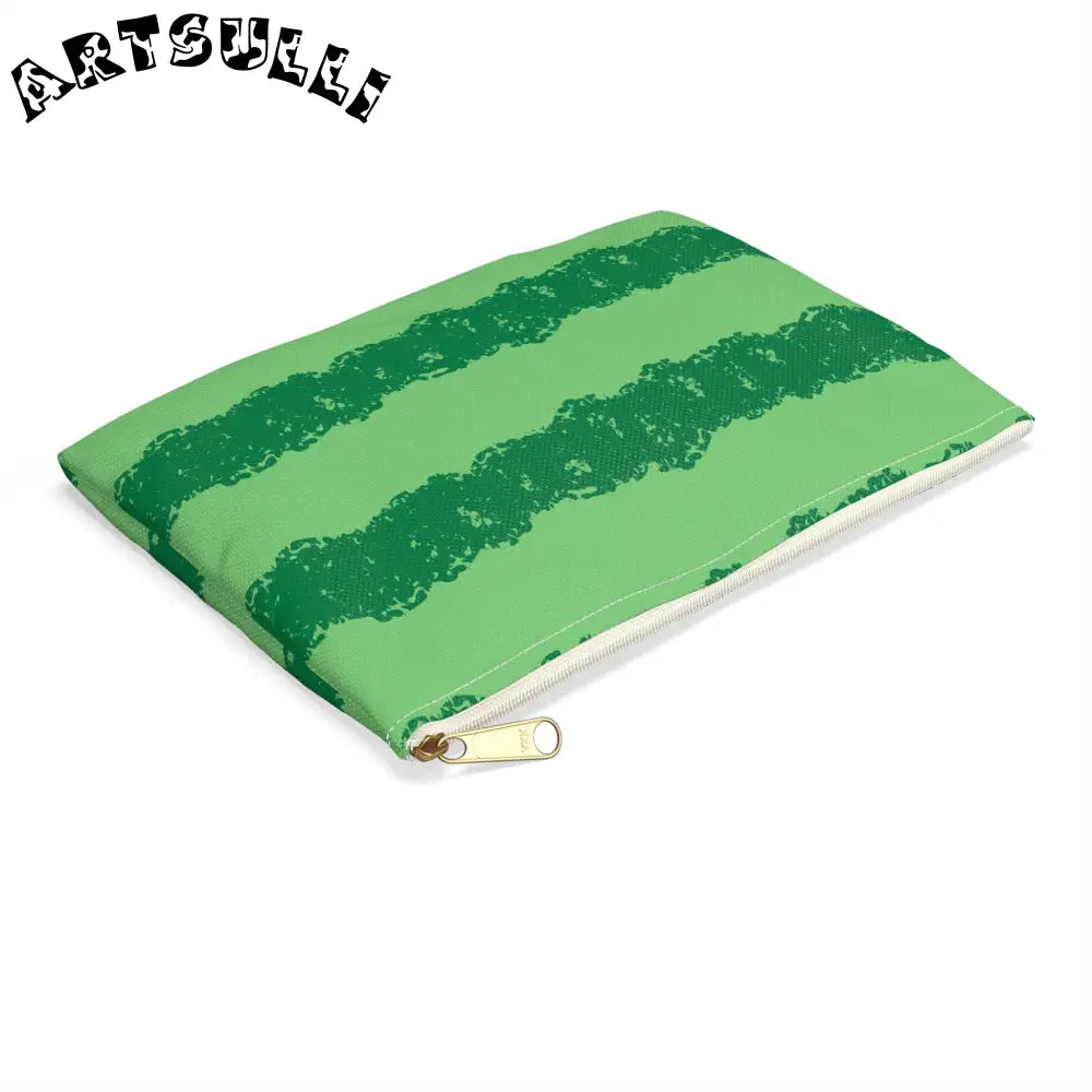 JAKKOUTTHEBXX Watermelon Green Accessory Pouch JAKKOUTTHEBXX