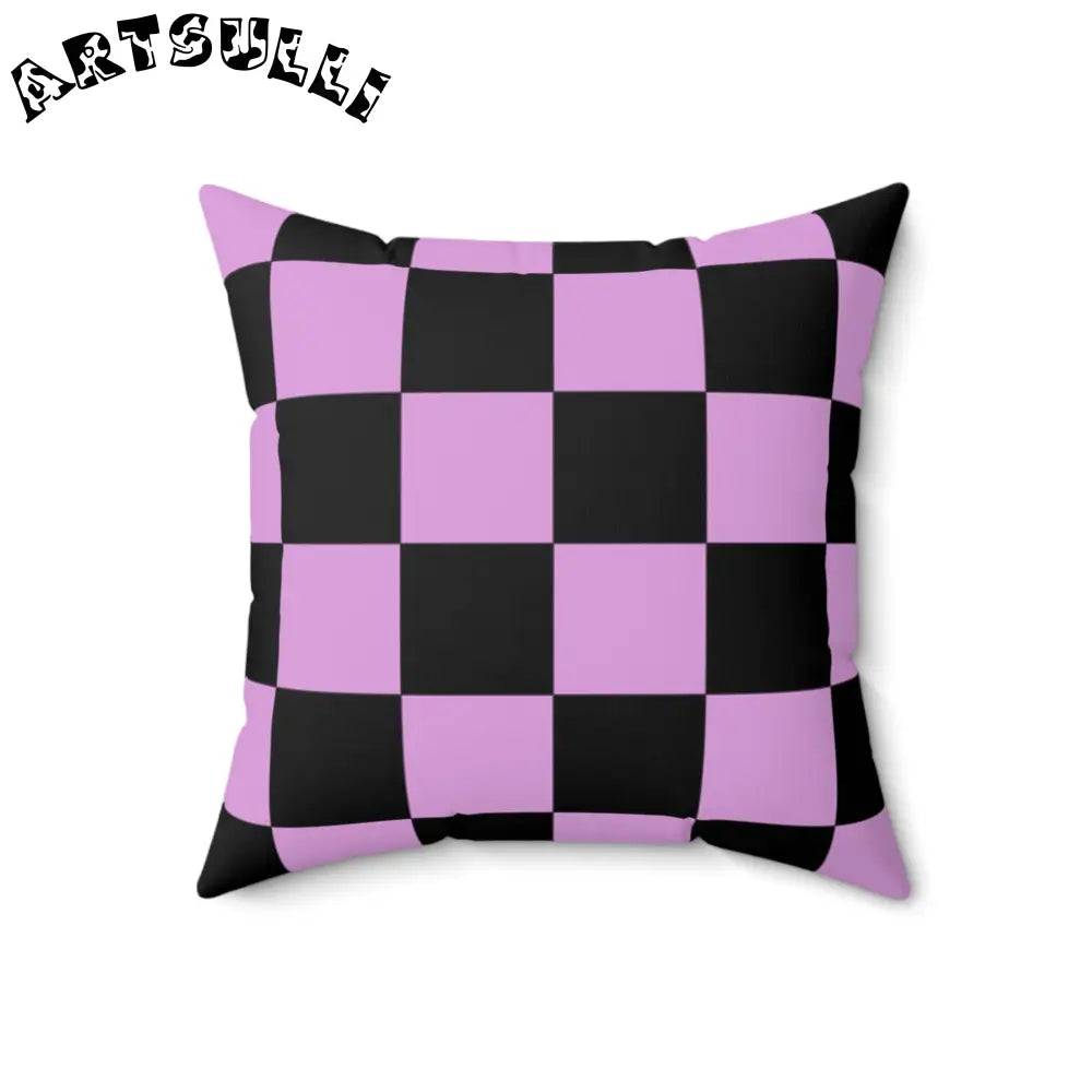JAKKOUTTHEBXX Pixel Punk Vision Spun Polyester Square Pillow