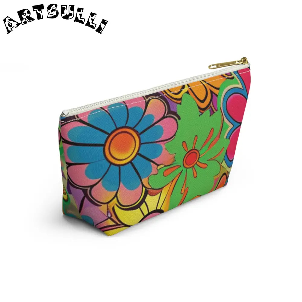 JAKKOUTTHEBXX Chromatic Daisy Dream Accessory Pouch w T-bottom