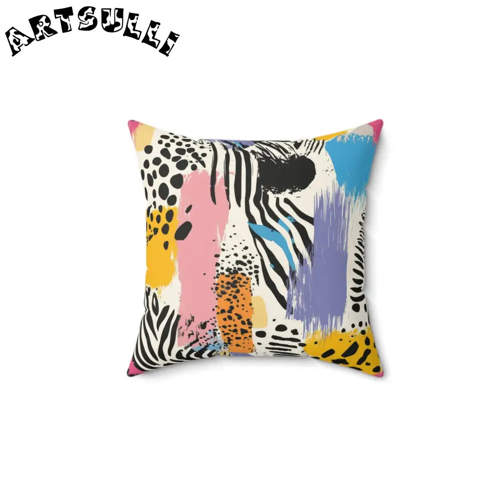 JAKKOUTTHEBXX Animal Print x Paint Brush Strokes Multi-Color Spun