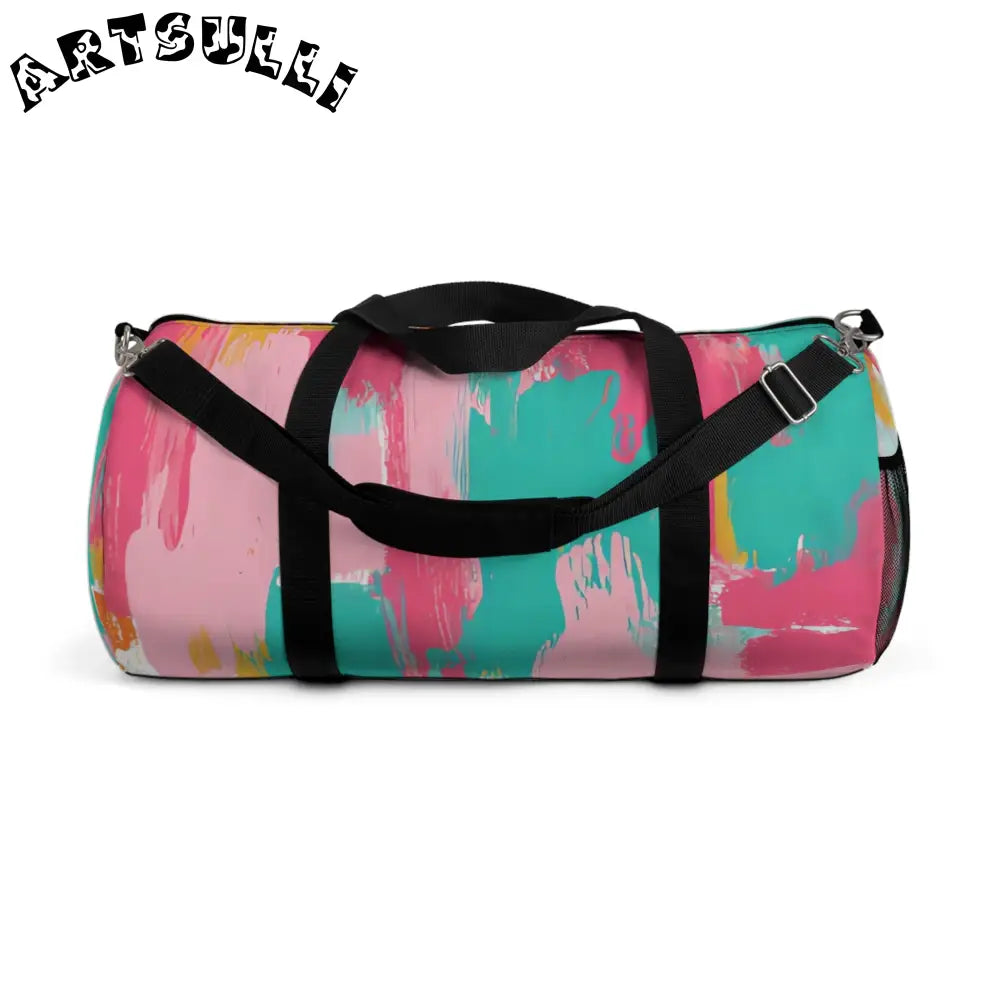 JAKKOUTTHEBXX Preppy Pixel Bloom Duffel Bag JAKKOUTTHEBXX Artsulli