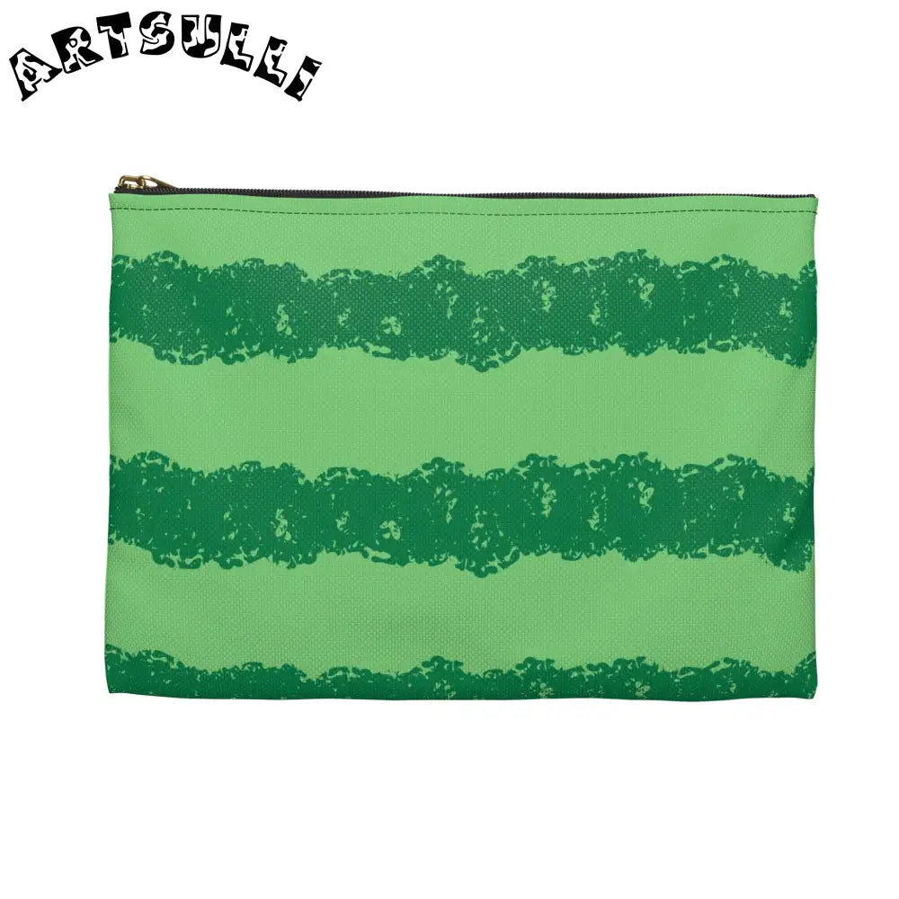 JAKKOUTTHEBXX Watermelon Green Accessory Pouch JAKKOUTTHEBXX