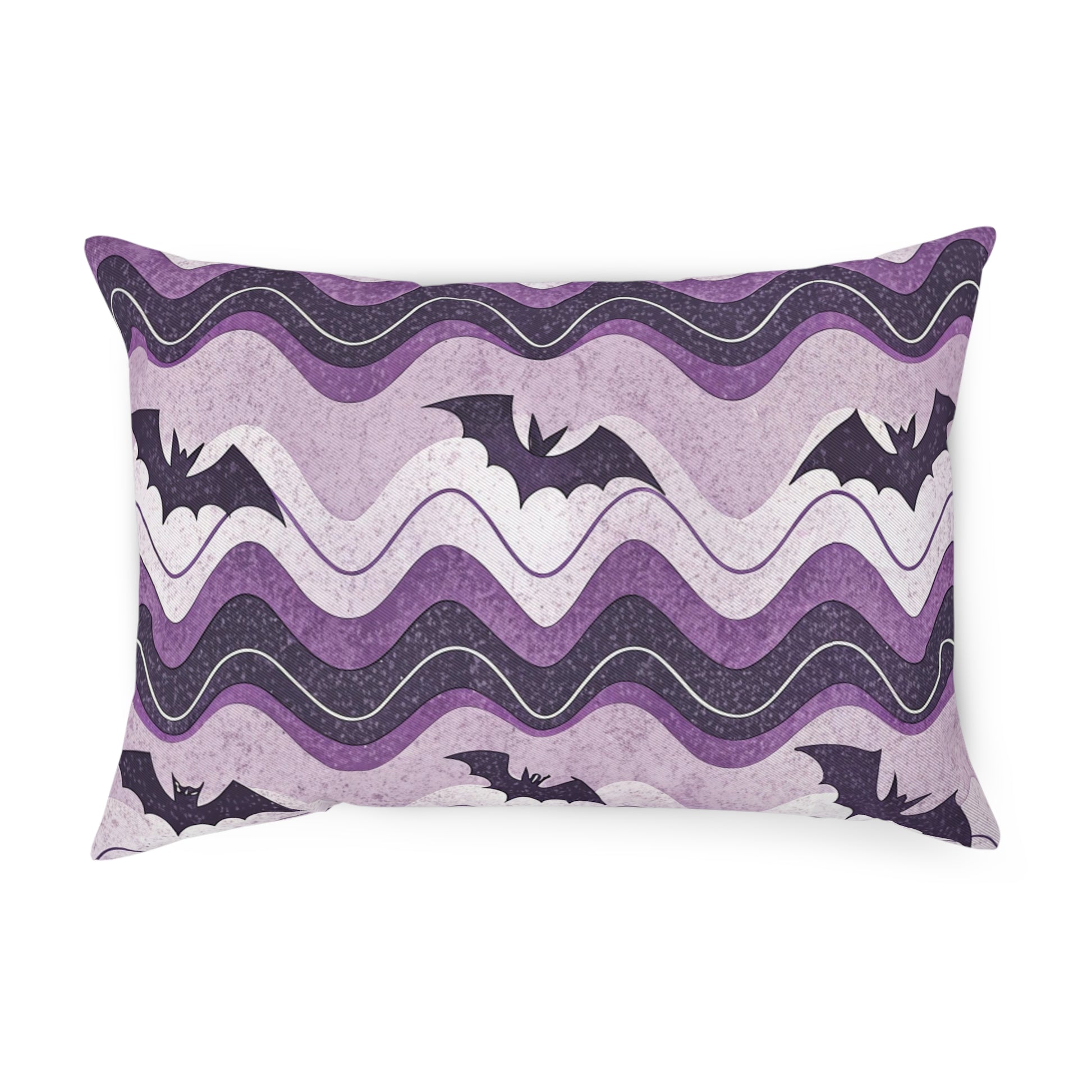 Bat Wave Cushion, Artsulli - Art is Long, Life is Short, Home Decor, Size, 19.7" × 13.8", , , , , 28115353322214