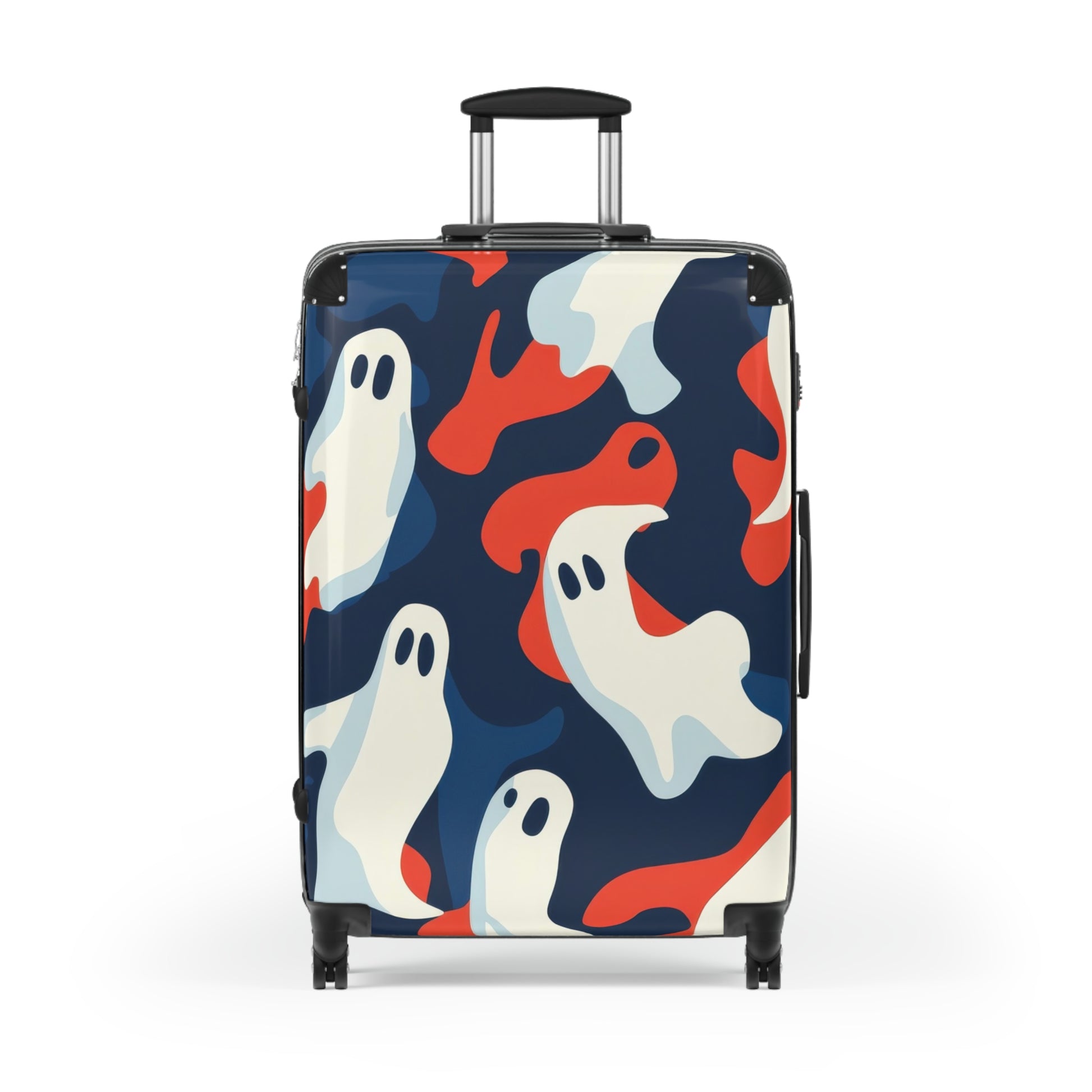 Camo Ghosts Suitcase, Artsulli - Art is Long, Life is Short, Bags, Size, Large, Color, Black, , , 15811453343777