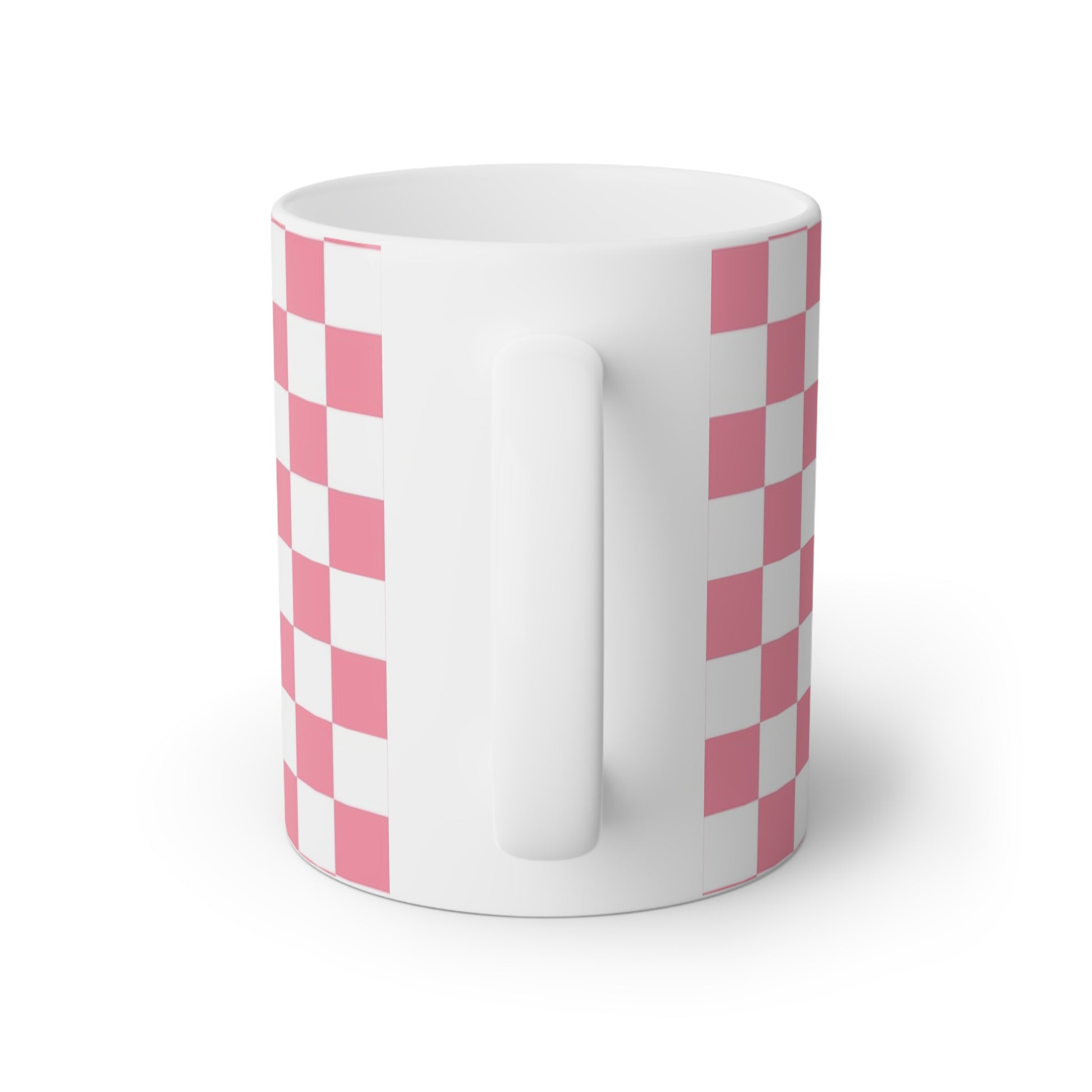 Brigandine Checkered Scene White Mug, 11oz, Artsulli - Art is Long, Life is Short, Mug, , , , , , , 