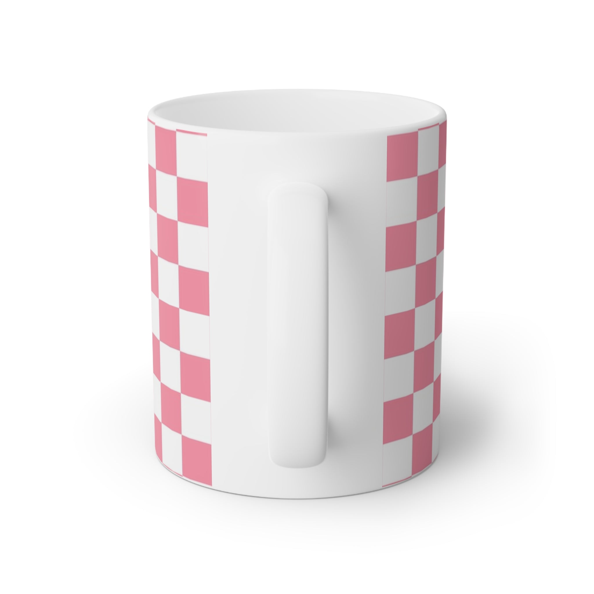Brigandine Checkered Scene White Mug, 11oz, Artsulli - Art is Long, Life is Short, Mug, , , , , , , 