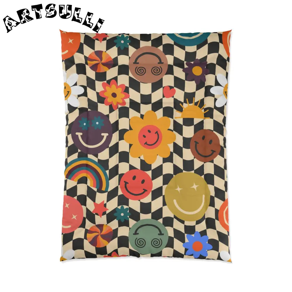 JAKKOUTTHEBXX Trippy x Wavy Checkerboard x Smiley Face x Rainbow x