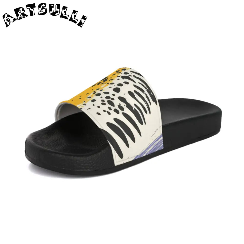 JAKKOUTTHEBXX Rae Zebra Rhapsody Men’s Slide Sandals JAKKOUTTHEBXX