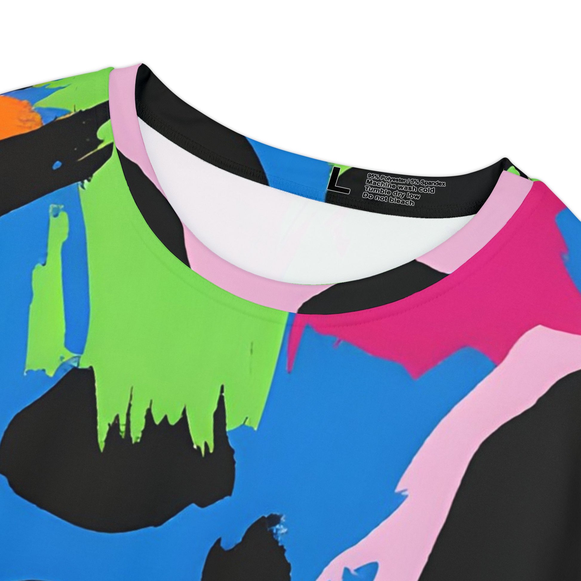 90s Neon Women's Short Sleeve Shirt (AOP), Artsulli - Art is Long, Life is Short, All Over Prints, , , , , , , 