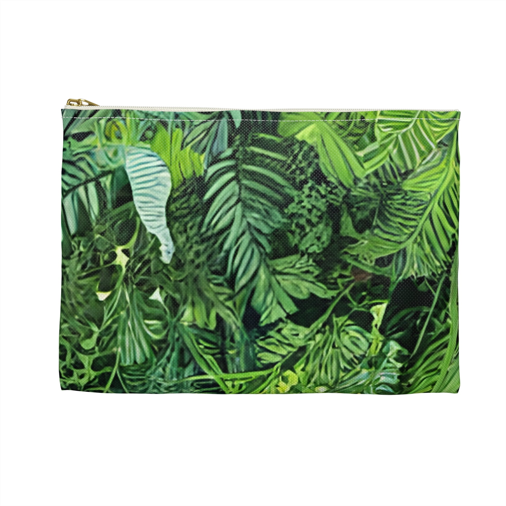 Jungle Zebra Art Accessory Pouch, Artsulli - Art is Long, Life is Short, Bags, , , , , , , 