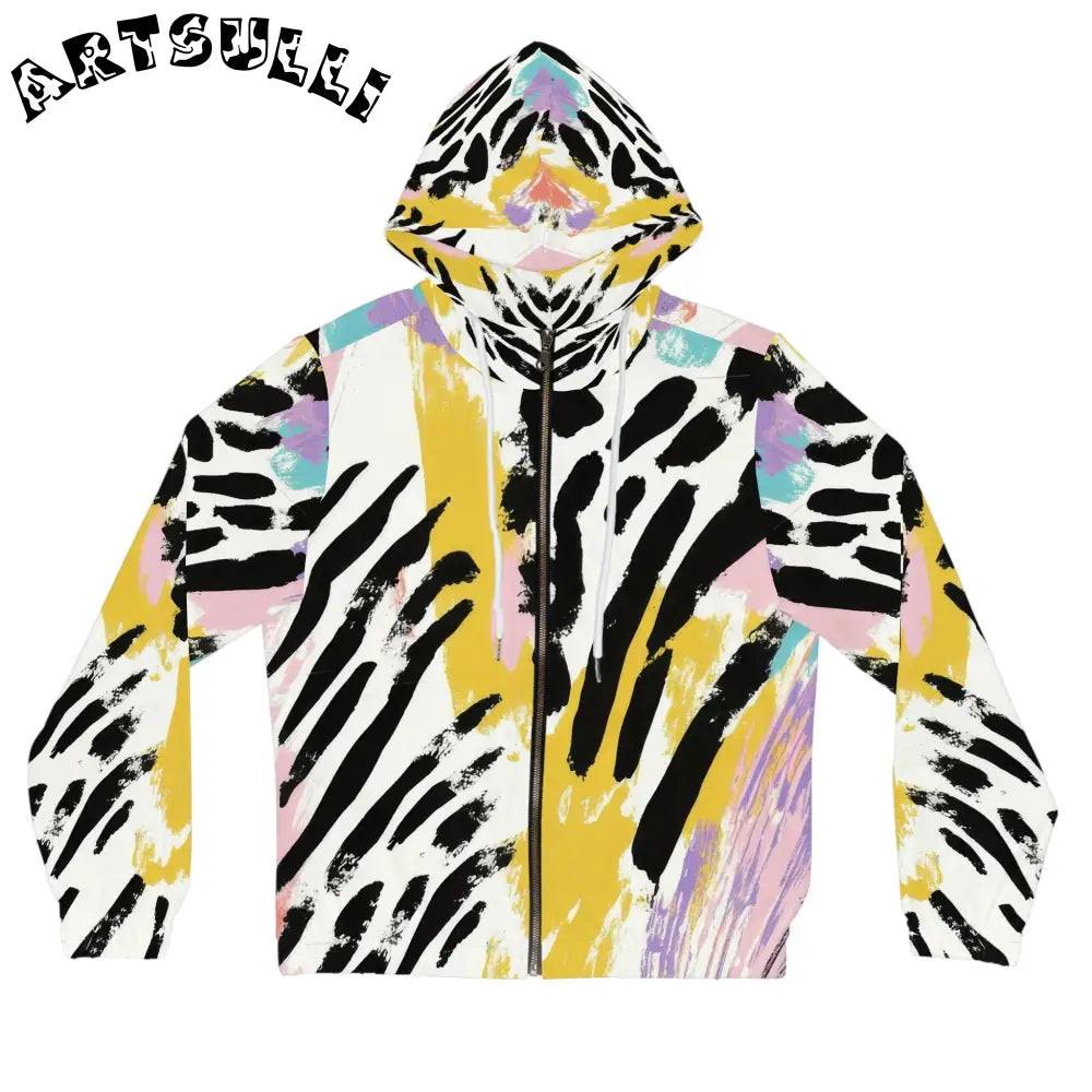 JAKKOUTTHEBXX Wild Zebra Stripes x Paint Brush Strokes Multi-Color