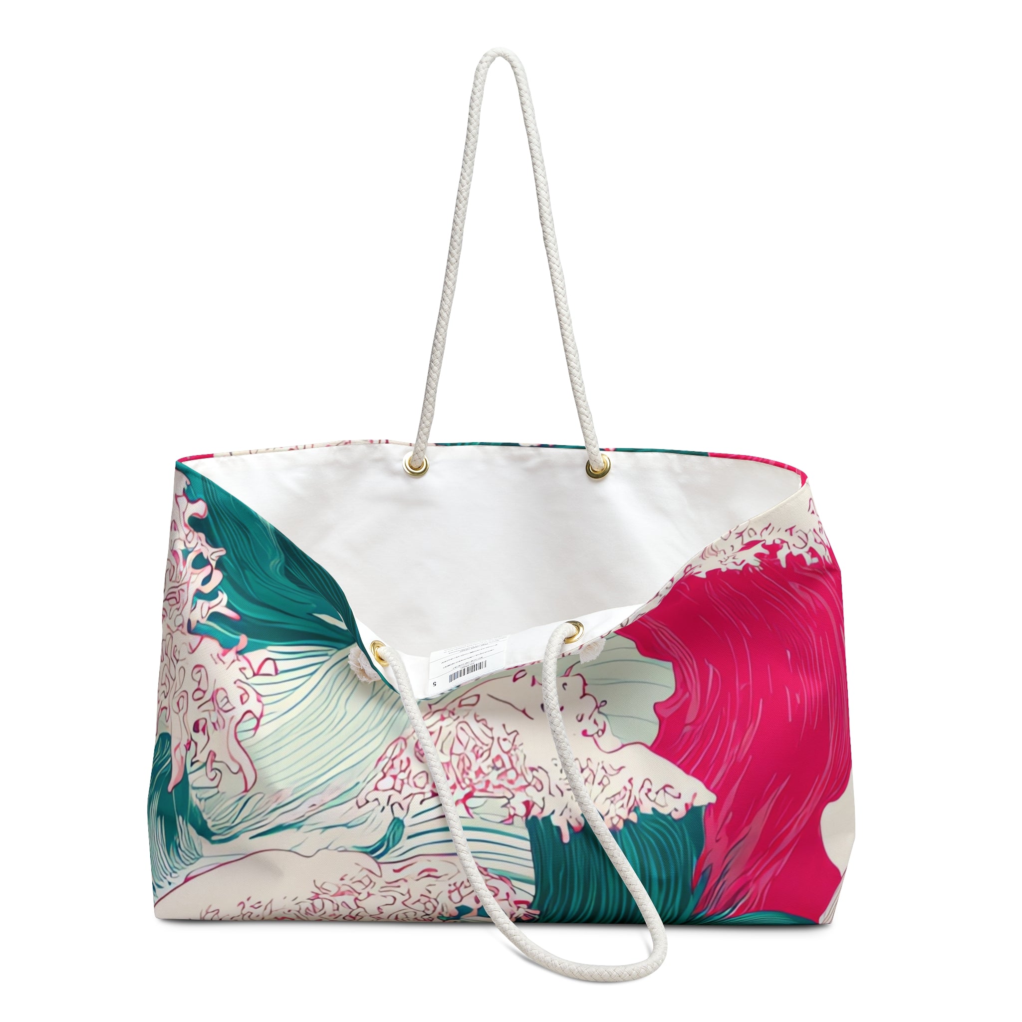 Kawaii Storm Silk Weekender Bag, Artsulli - Art is Long, Life is Short, Bags, , , , , , , 