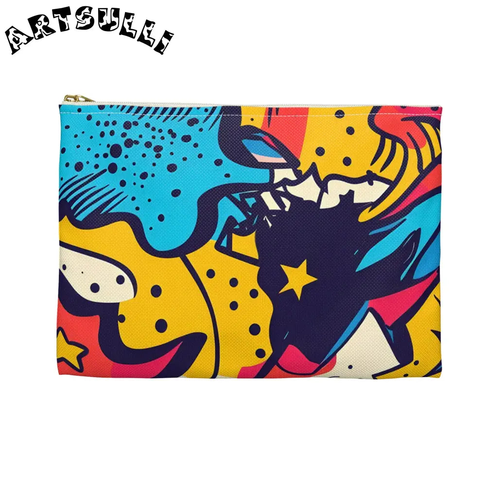 JAKKOUTTHEBXX Comic x Pop Art Accessory Pouch JAKKOUTTHEBXX Artsulli