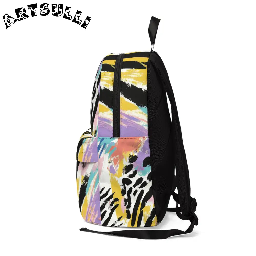 JAKKOUTTHEBXX Wild Zebra Stripes x Paint Brush Strokes Multi-Color