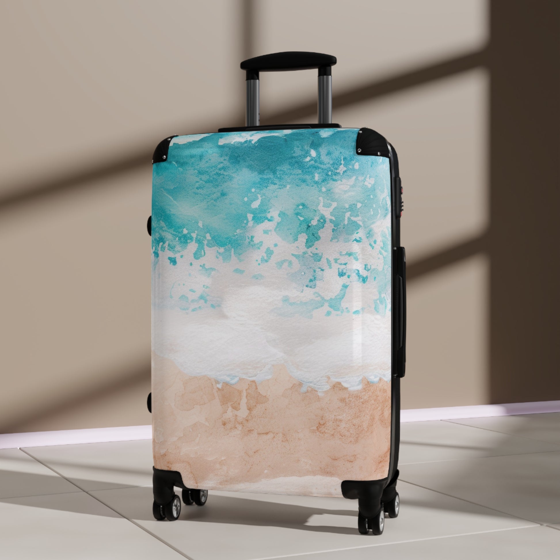 Seashore Suitcase, Artsulli - Art is Long, Life is Short, Bags, , , , , , , 