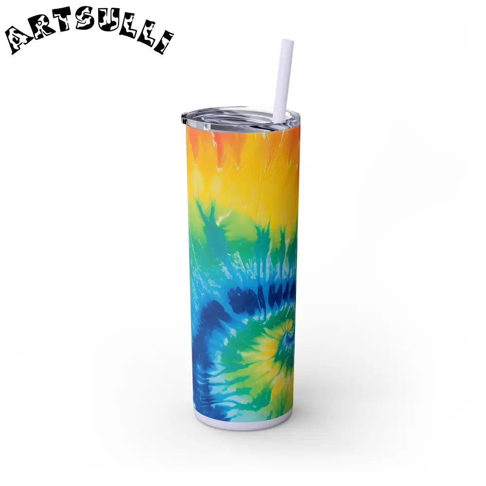 JAKKOUTTHEBXX Colorful Tie-Dye Insulated Tumbler 2025