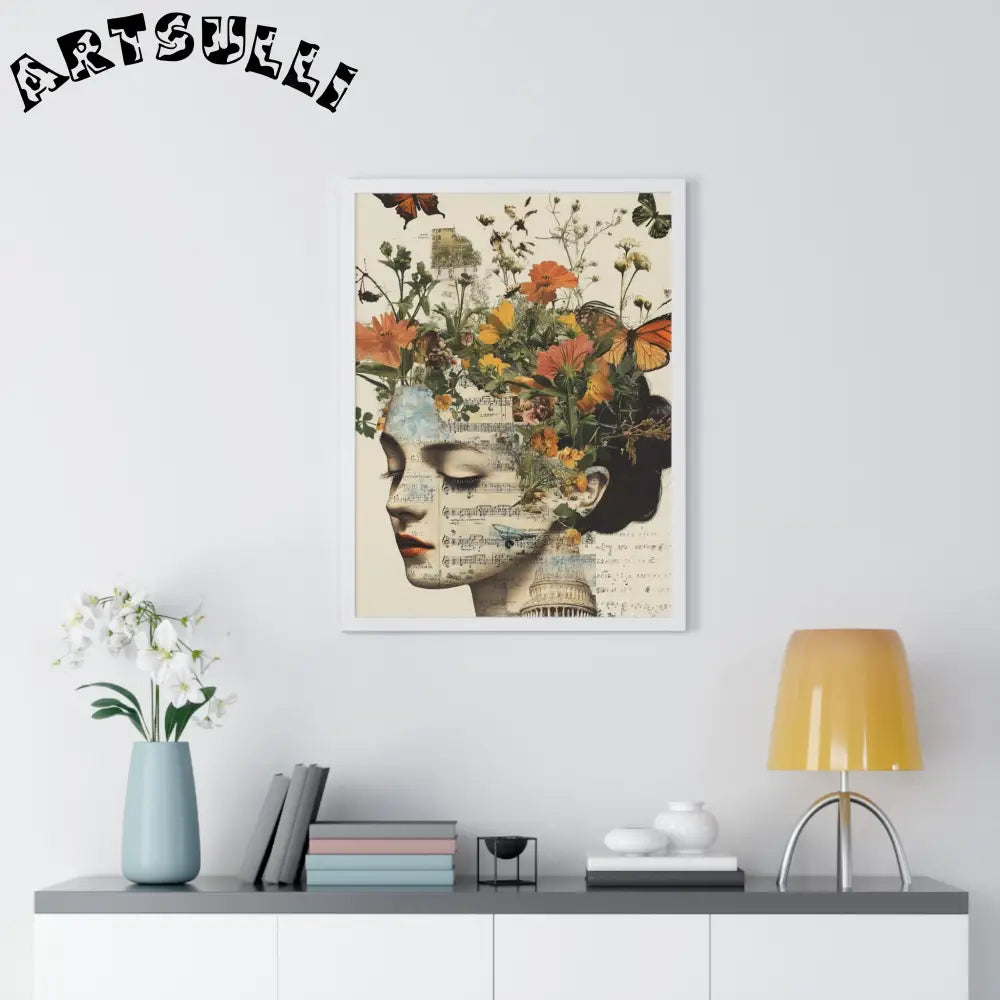 JAKKOUTTHEBXX Ethereal Muse Framed Art Printed Poster 2025