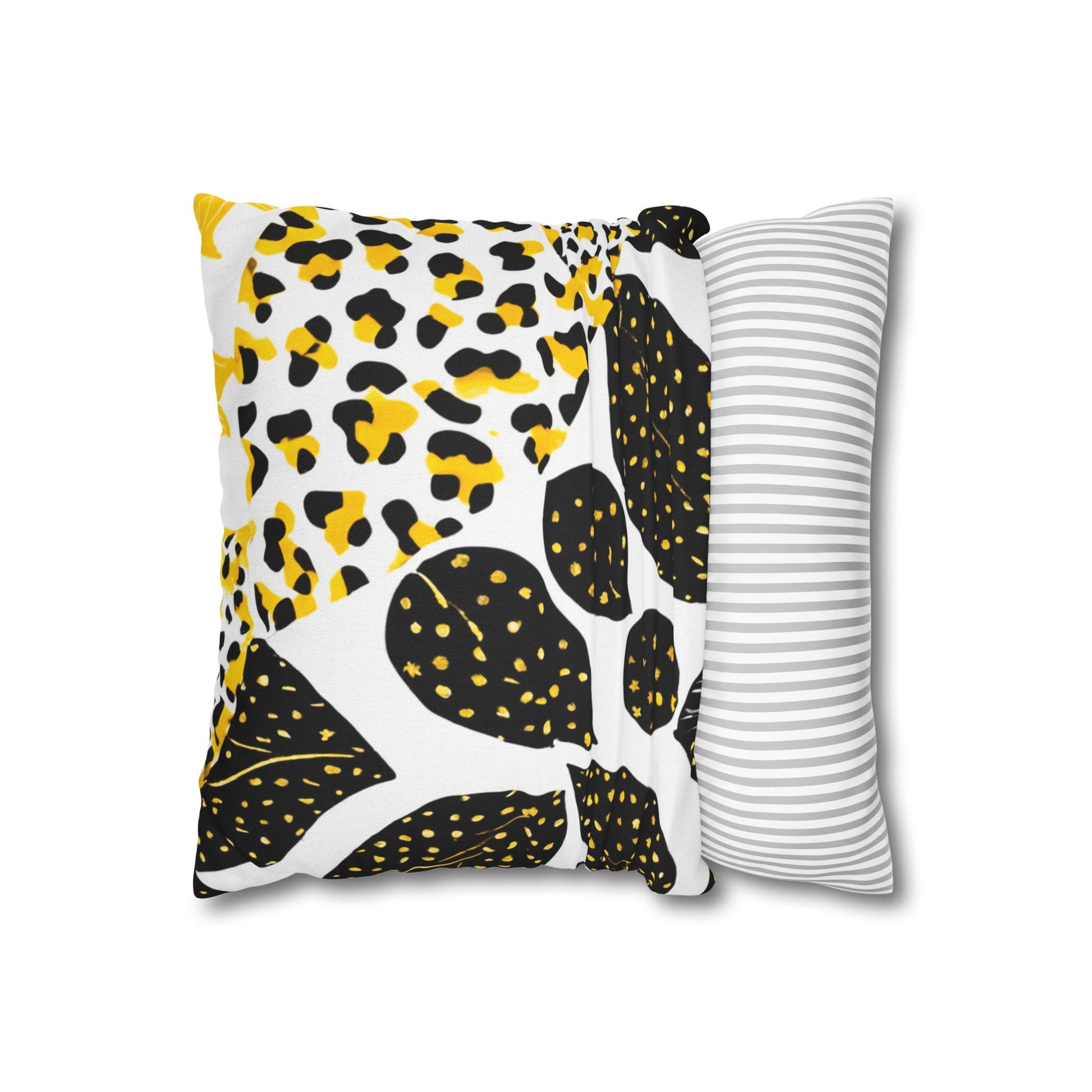 Spun Polyester Square Pillowcase, Artsulli - Art is Long, Life is Short, Home Decor, , , , , , , 