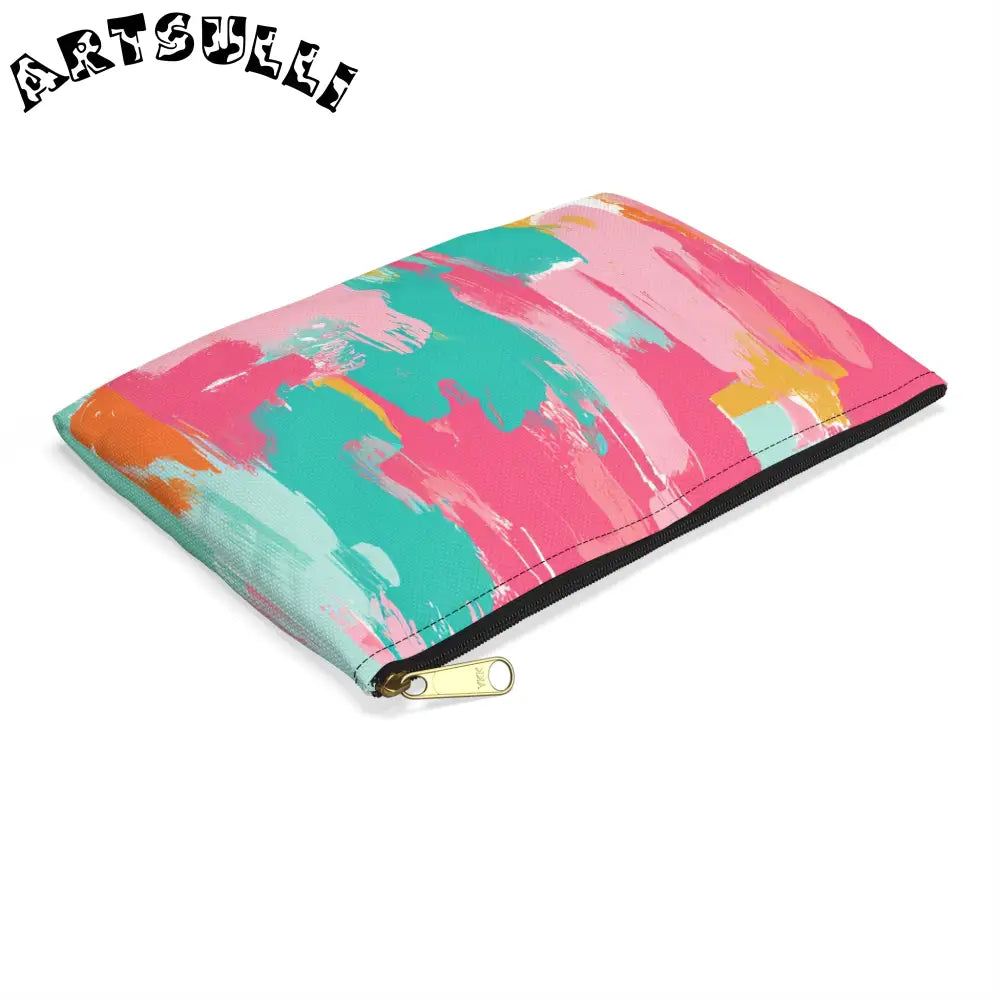 JAKKOUTTHEBXX Preppy Pixel Bloom II Accessory Pouch JAKKOUTTHEBXX