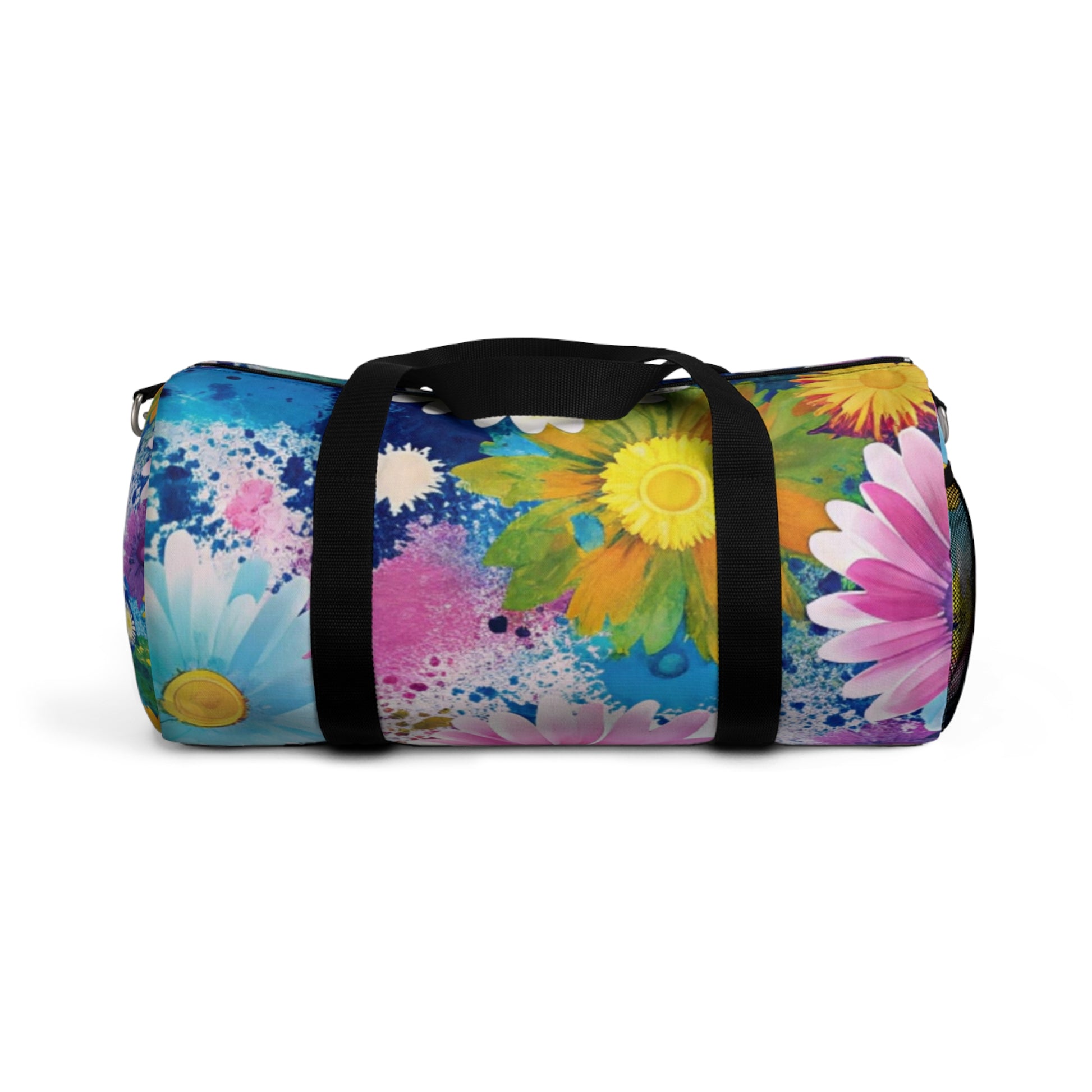 Magical Flower Explosion Multi-Color Duffel Bag, Artsulli - Art is Long, Life is Short, Bags, Size, Small, , , , , 41028032155967