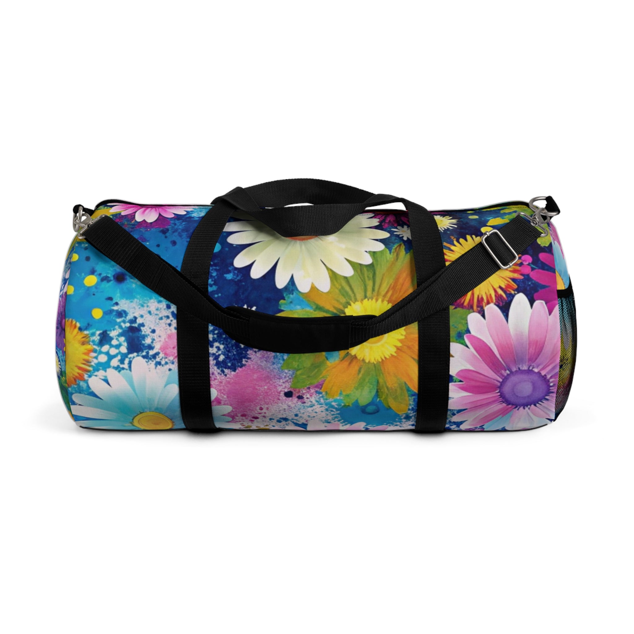 Magical Flower Explosion II Multi-Color Duffel Bag, Artsulli - Art is Long, Life is Short, Bags, Size, Large, , , , , 29304285949171
