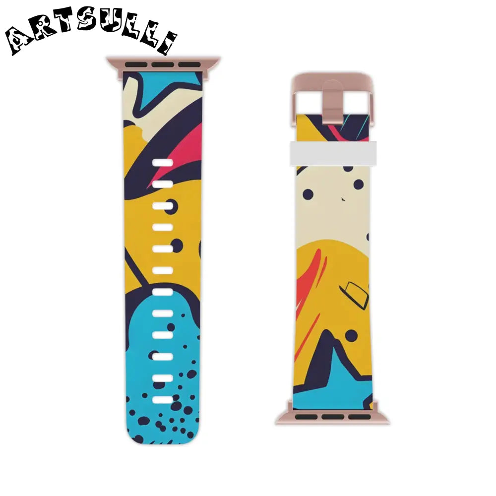 JAKKOUTTHEBXX Comic x Pop Art Watch Band for Apple Watch