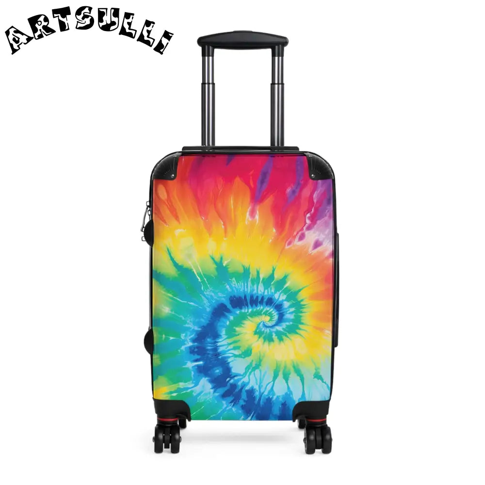 JAKKOUTTHEBXX Tie Dye Spinner Luggage 2025