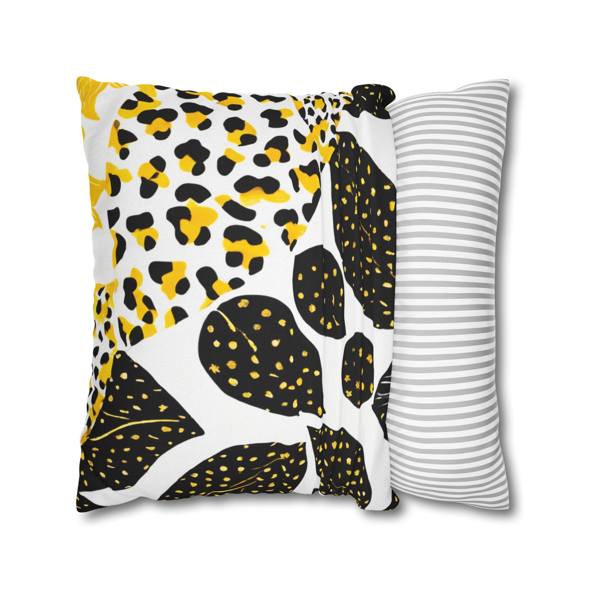 Spun Polyester Square Pillowcase, Artsulli - Art is Long, Life is Short, Home Decor, , , , , , , 