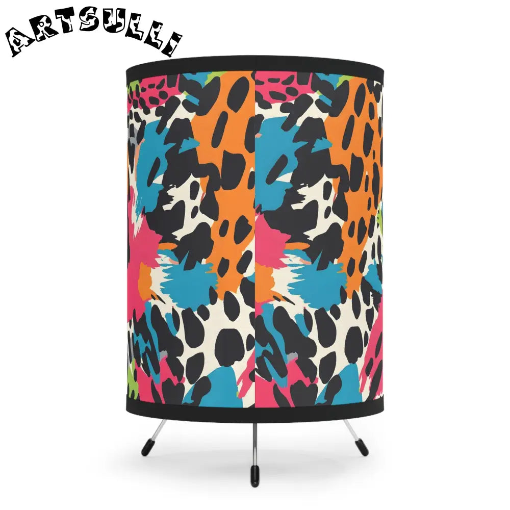 JAKKOUTTHEBXX Wild Brush Strokes x Animal Print Multi-Color Tripod