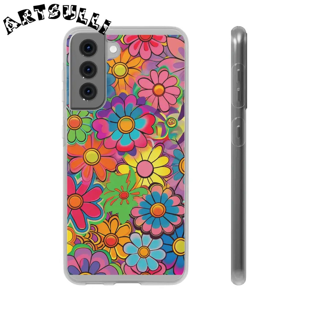 JAKKOUTTHEBXX Chromatic Daisy Dream Flexi Cases JAKKOUTTHEBXX
