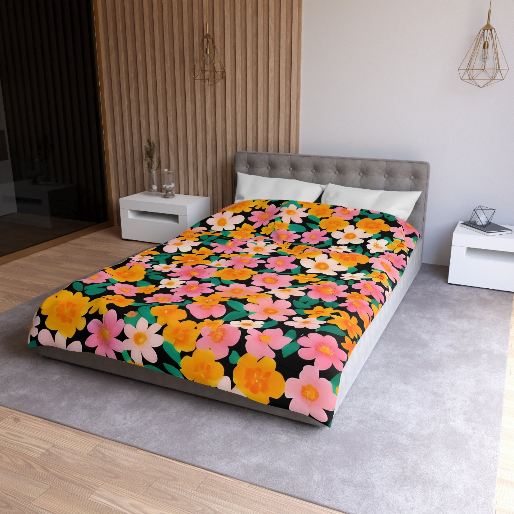 Microfiber Duvet Cover, Artsulli - Art is Long, Life is Short, Home Decor, , , , , , , 