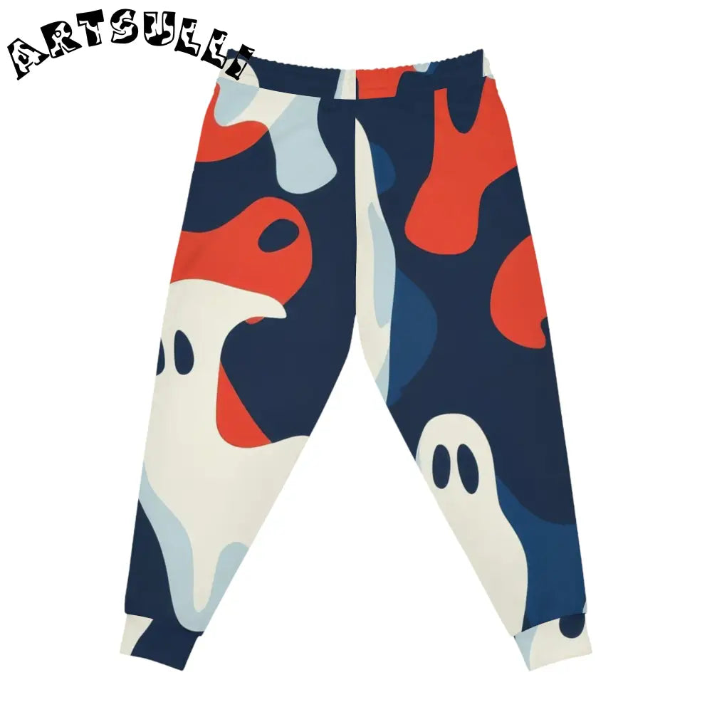 JAKKOUTTHEBXX Camo Ghosts Athletic Joggers (AOP) JAKKOUTTHEBXX