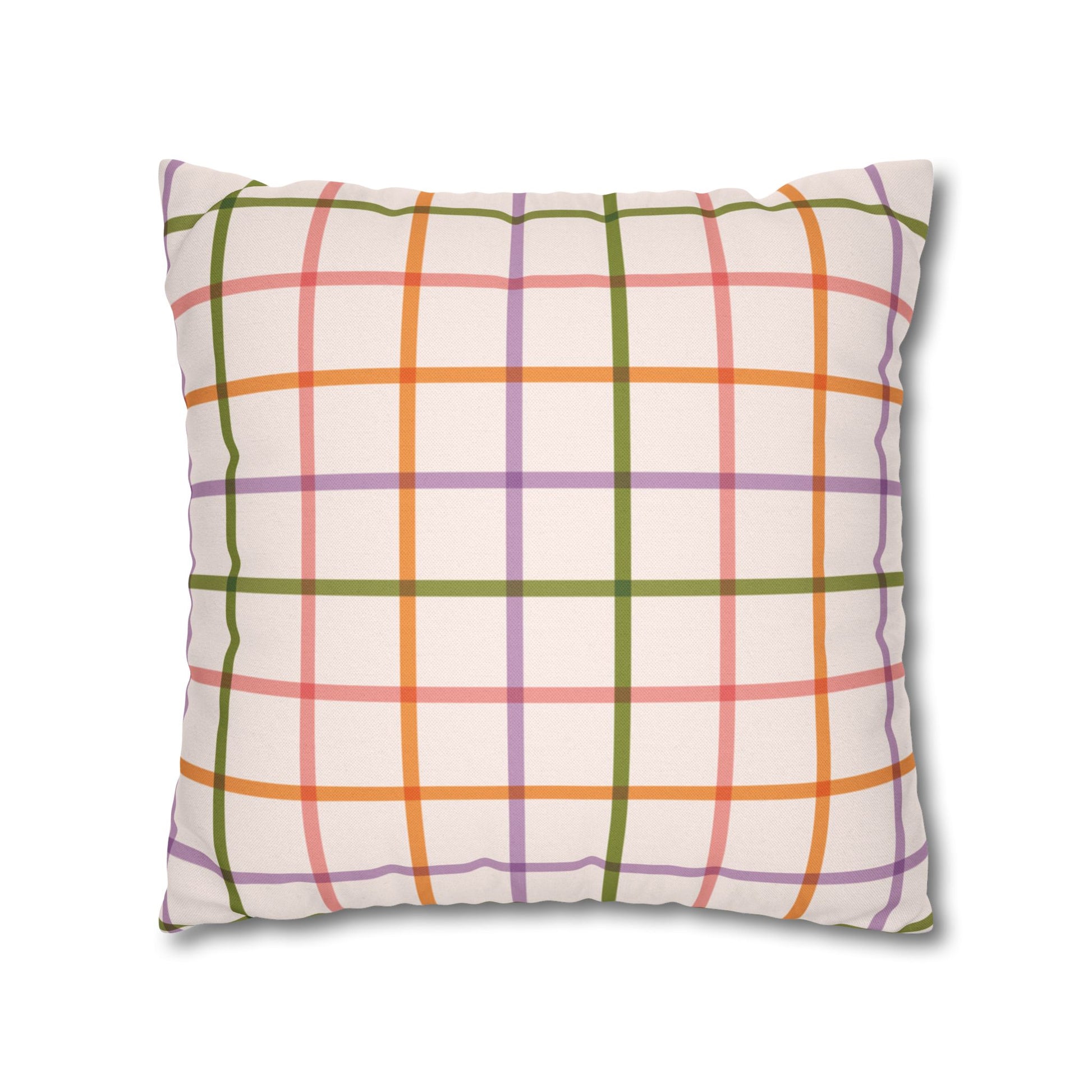 Spun Polyester Square Pillowcase, Artsulli - Art is Long, Life is Short, Home Decor, , , , , , , 