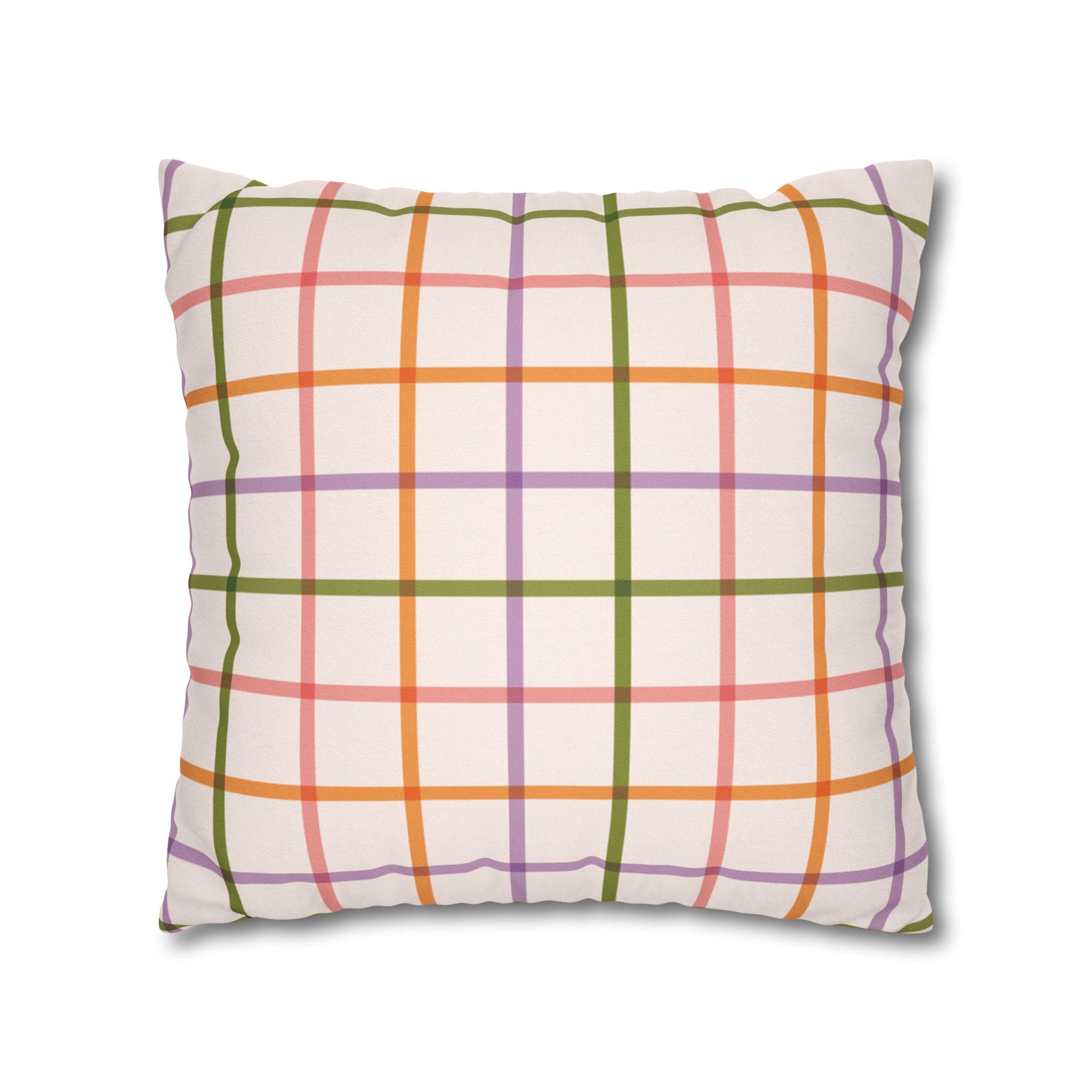Spun Polyester Square Pillowcase, Artsulli - Art is Long, Life is Short, Home Decor, , , , , , , 