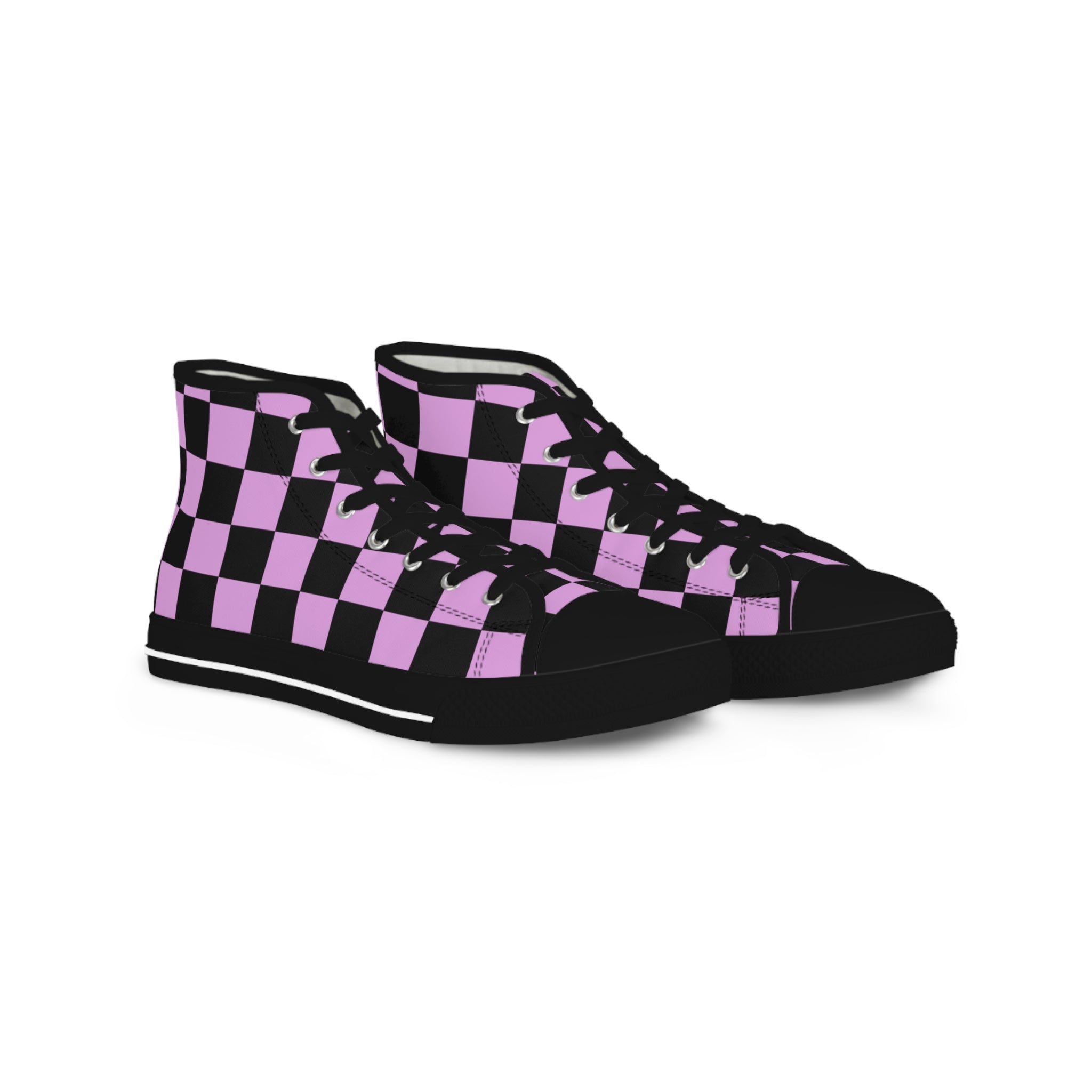 Pixel Punk Vision Men's High Top Sneakers, Artsulli - Art is Long, Life is Short, Shoes, Size, US 5, Color, Black sole, , , 25645559388081524940
