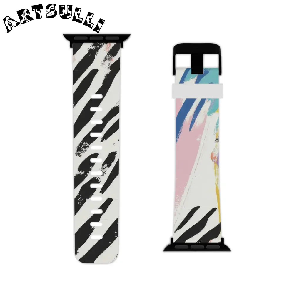 JAKKOUTTHEBXX Wild Zebra Stripes x Paint Brush Strokes Multi-Color