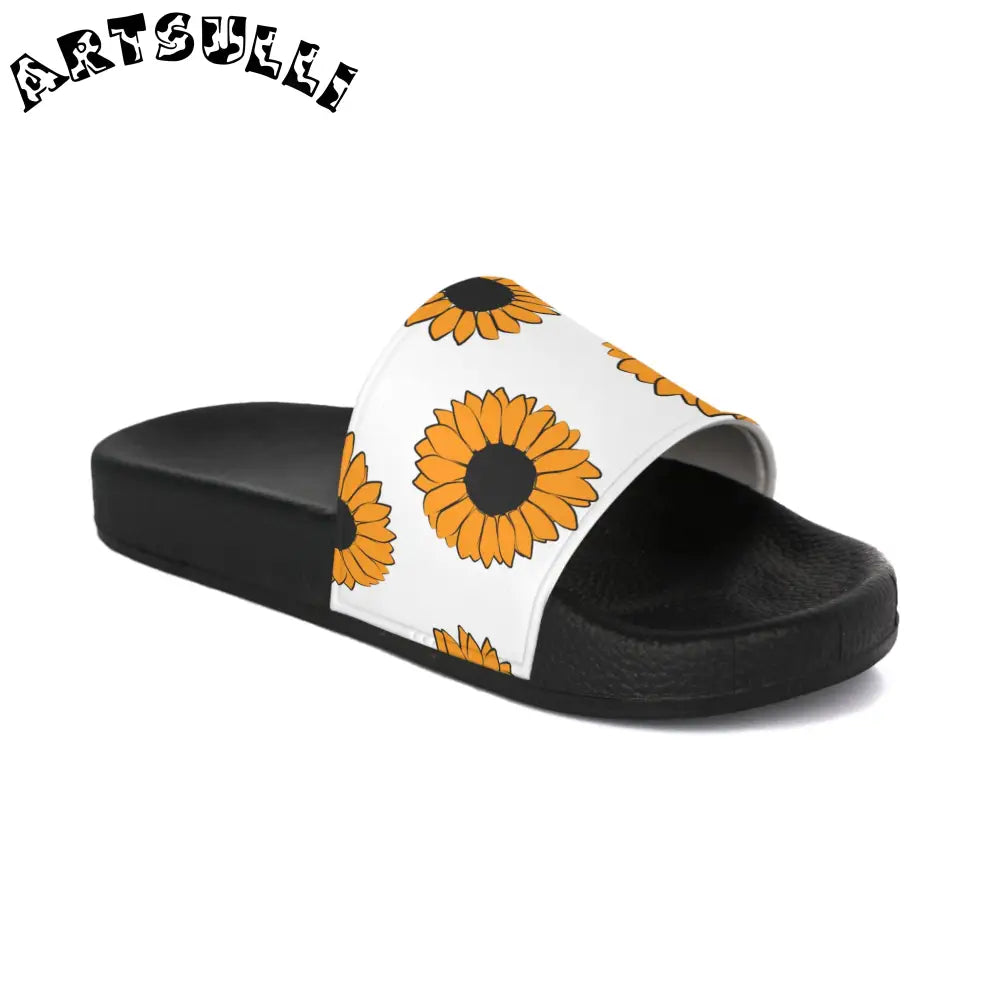 JAKKOUTTHEBXX Sunflowers Women’s Slide Sandals JAKKOUTTHEBXX