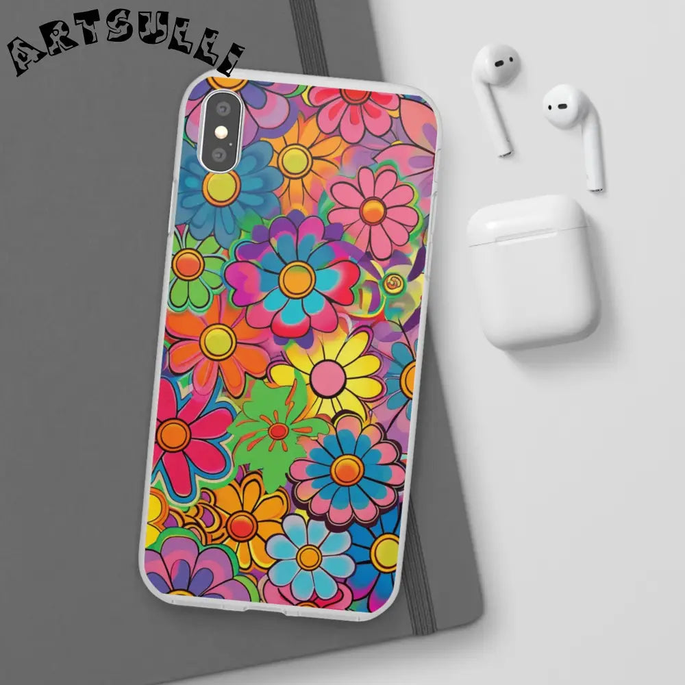 JAKKOUTTHEBXX Chromatic Daisy Dream Flexi Cases JAKKOUTTHEBXX