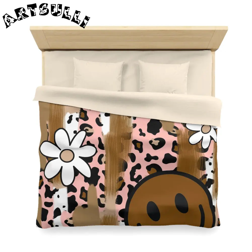 JAKKOUTTHEBXX Sutfin Ghosts Pop Art Microfiber Duvet Cover