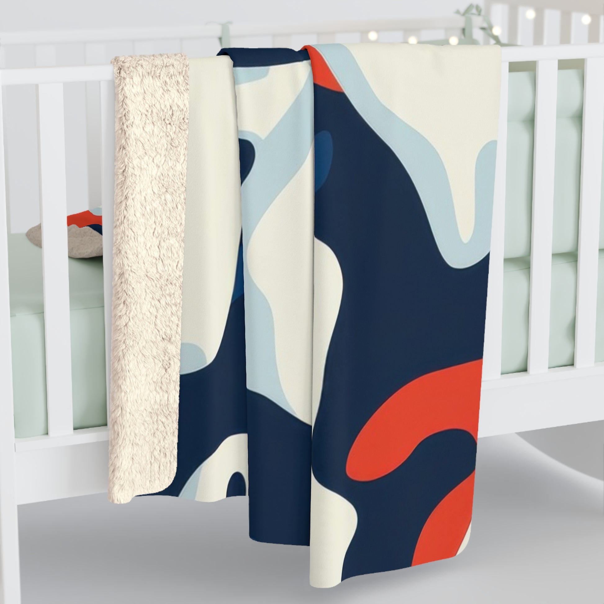 Camo Ghosts Sherpa Fleece Blanket, Artsulli - Art is Long, Life is Short, Home Decor, , , , , , , 