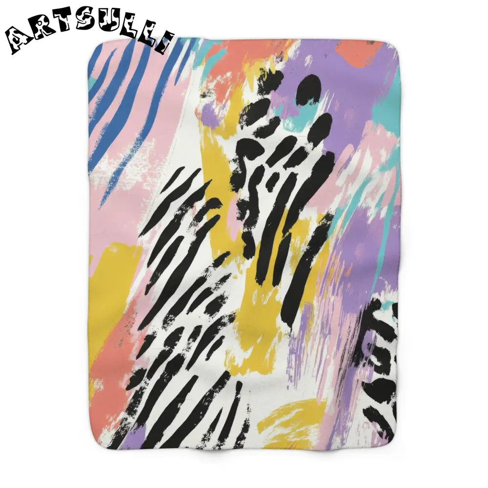 JAKKOUTTHEBXX Wild Zebra Stripes x Paint Brush Strokes Multi-Color