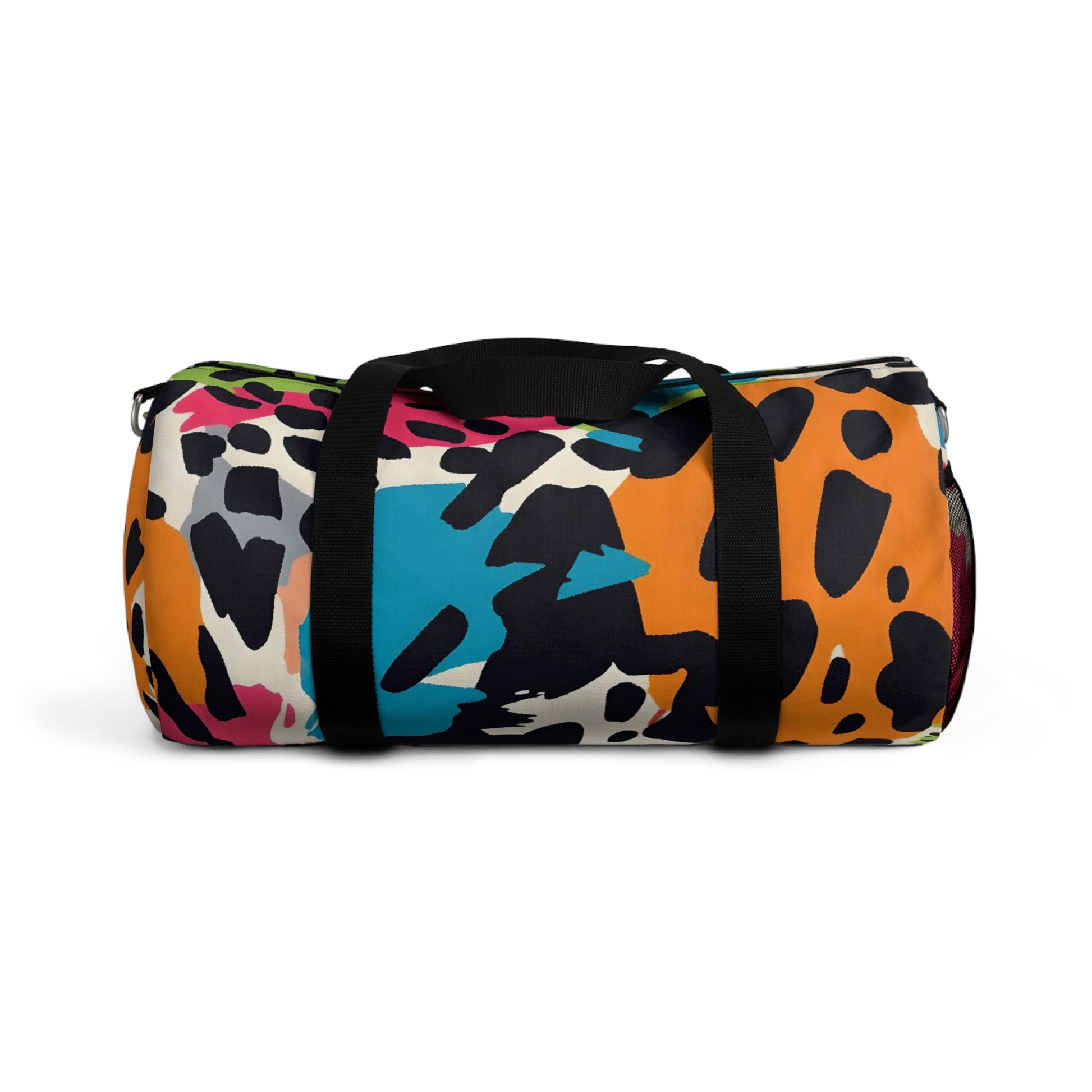Wild Brush Strokes x Animal Print II Multi-Color Duffel Bag, Artsulli - Art is Long, Life is Short, Bags, Size, Small, , , , , 11787039262680040293