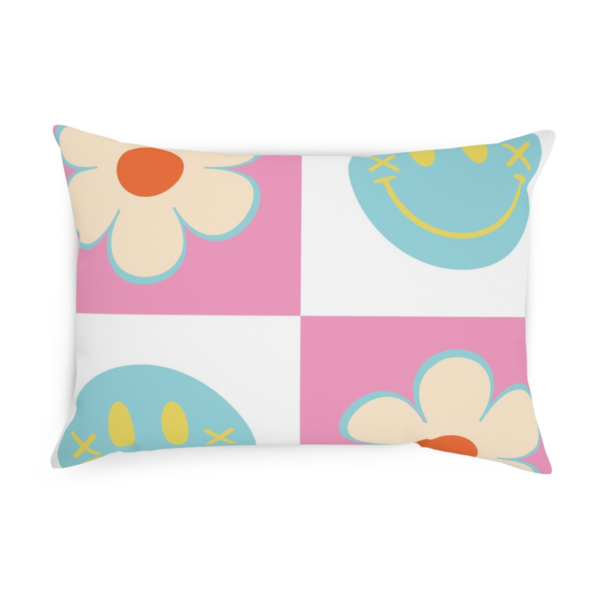 Madotsukis Grin Bloom Cushion, Artsulli - Art is Long, Life is Short, Home Decor, , , , , , , 