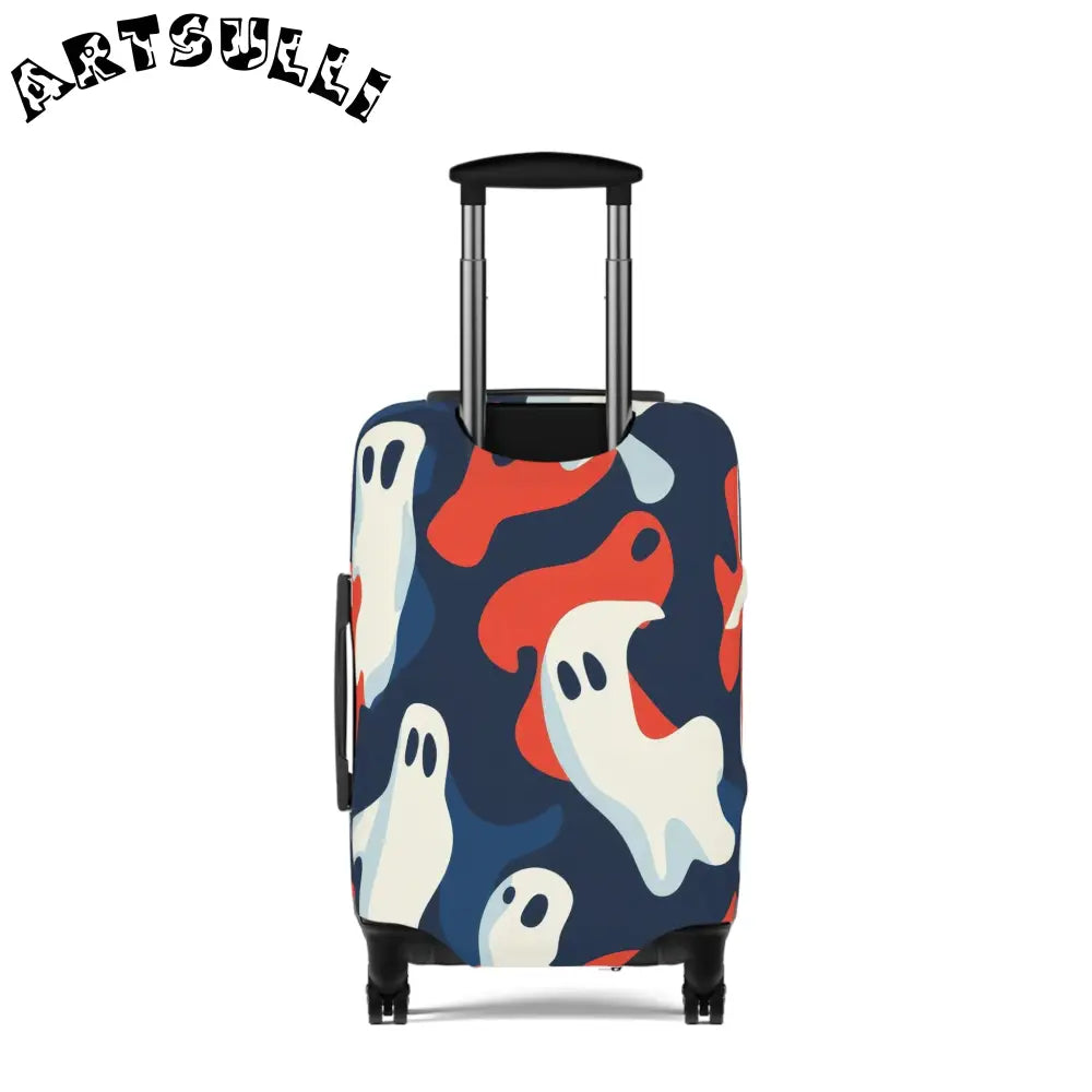 JAKKOUTTHEBXX Camo Ghosts Luggage Cover JAKKOUTTHEBXX Artsulli - Art