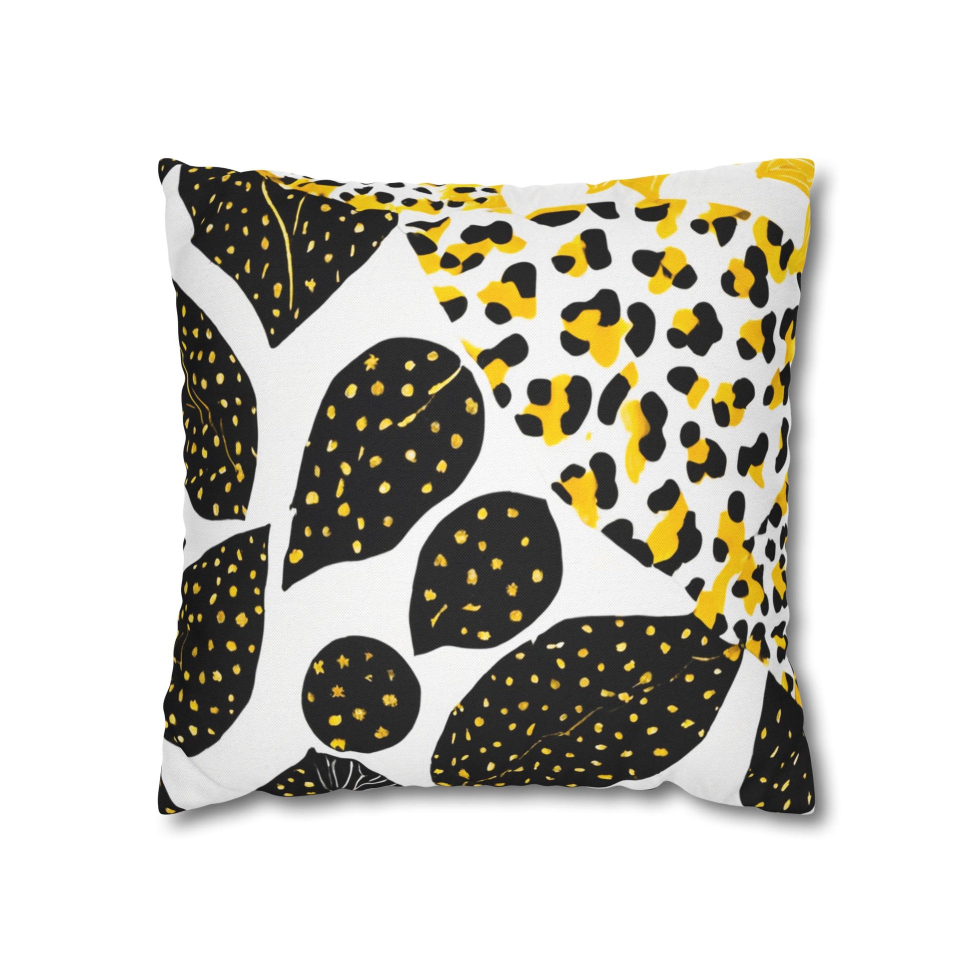 Spun Polyester Square Pillowcase, Artsulli - Art is Long, Life is Short, Home Decor, Size, 16" × 16", , , , , 28749112444498726440