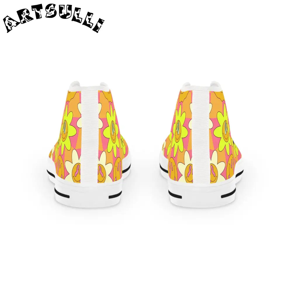 JAKKOUTTHEBXX Trippy Sour Face Rave Men’s High Top Sneakers