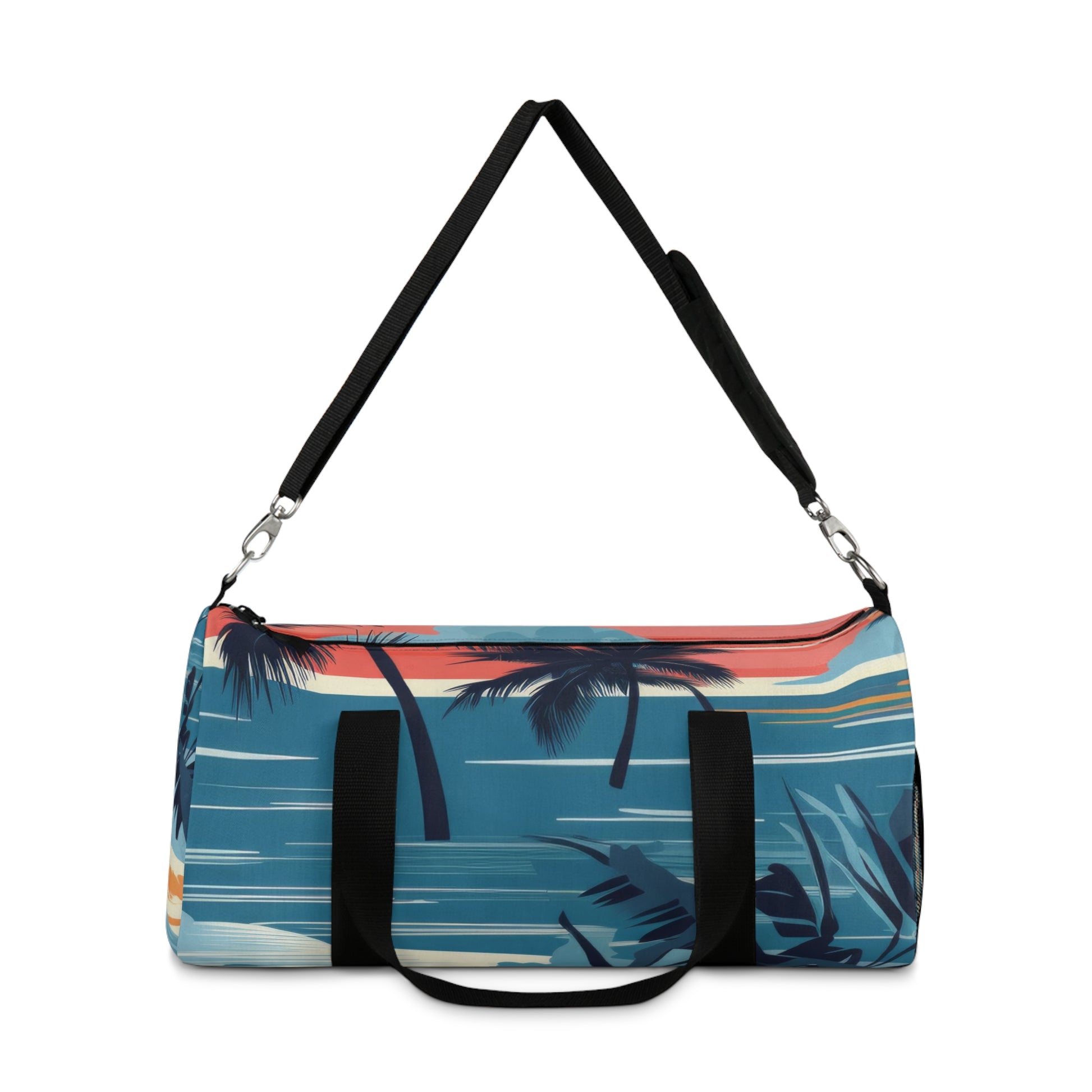 Palm Beach Duffel Bag, Artsulli - Art is Long, Life is Short, Bags, , , , , , , 