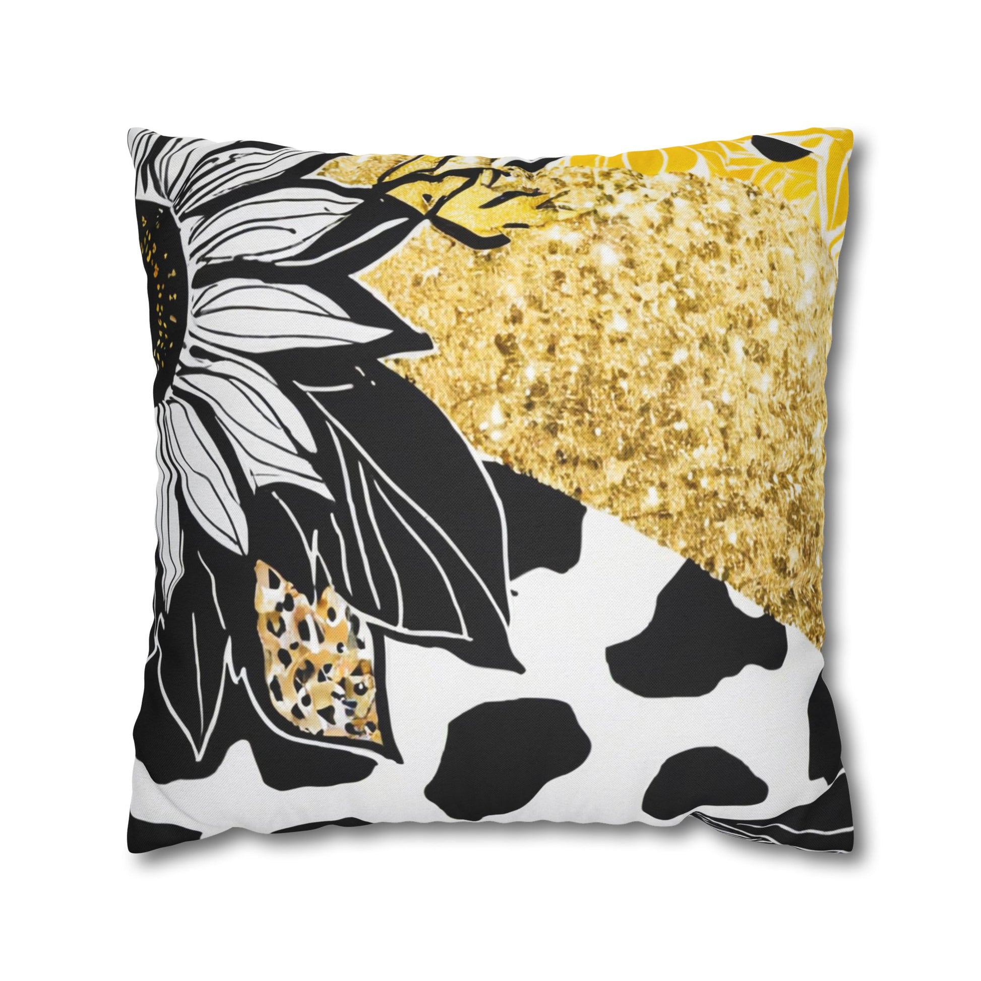 Spun Polyester Square Pillowcase, Artsulli - Art is Long, Life is Short, Home Decor, Size, 20" × 20", , , , , 11689139432146181823