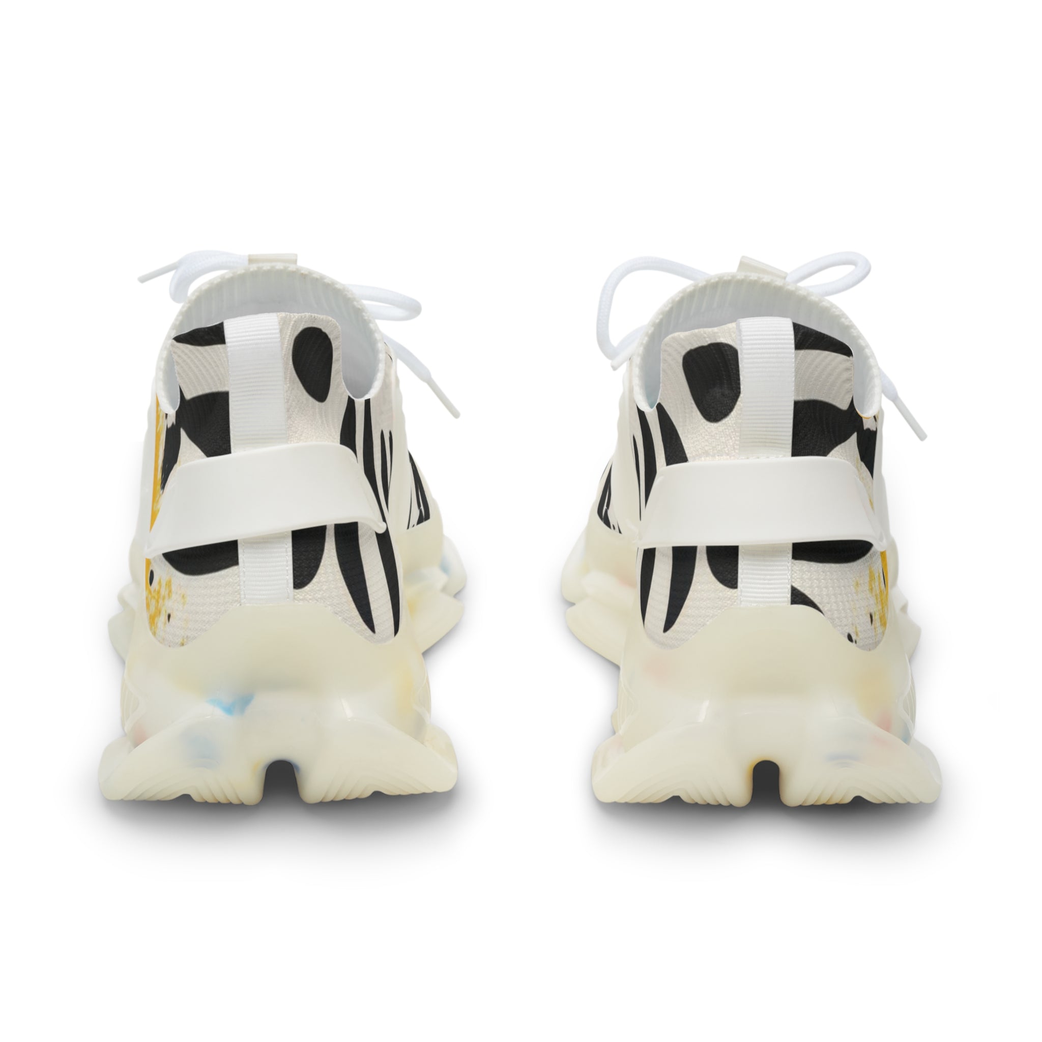 Rae Zebra Rhapsody Men's Mesh Sneakers, Artsulli - Art is Long, Life is Short, Shoes, , , , , , , 